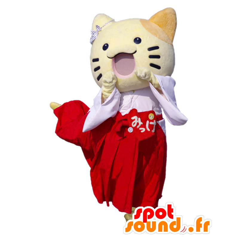 Sanomaru mascotte, piccolo gatto giallo Osaka City - MASFR25047 - Yuru-Chara mascotte giapponese