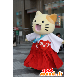 Maskotka Sanomaru, mały żółty kot Osaka Miasto - MASFR25047 - Yuru-Chara japońskie Maskotki