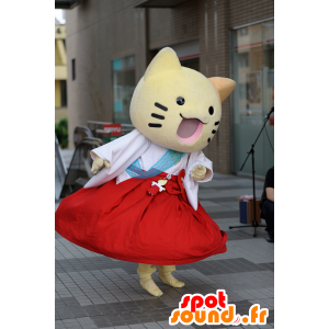 Sanomaru mascotte, piccolo gatto giallo Osaka City - MASFR25047 - Yuru-Chara mascotte giapponese