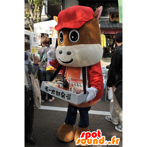 Mascot Mo Taro, bruin veulen, de stad van Mie - MASFR25070 - Yuru-Chara Japanse Mascottes