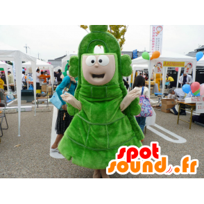 Mascot Dotaku-kun, aguja verde gigante, Yasu City - MASFR25074 - Yuru-Chara mascotas japonesas