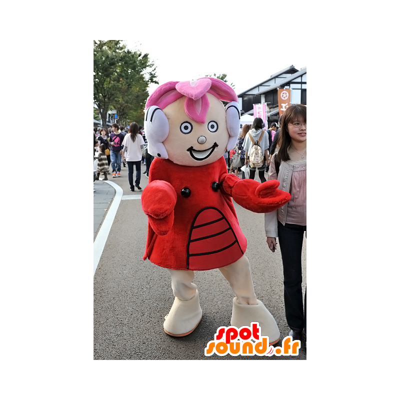 Mascota Ñ -Manbaku, chica con un traje de cangrejos de río - MASFR25083 - Yuru-Chara mascotas japonesas