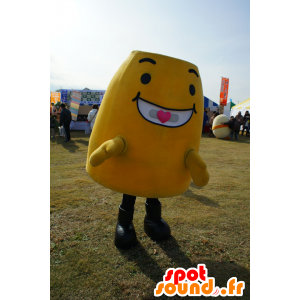 Mascot Noto-Don, yellow man, all smiles Ishikawa - MASFR25085 - Yuru-Chara Japanese mascots