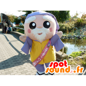 Mascot Hustle-Komon, old Japanese man, Ibaraki - MASFR25087 - Yuru-Chara Japanese mascots