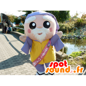 Mascotte Hustle-Komon, vecchio uomo giapponese, Ibaraki - MASFR25087 - Yuru-Chara mascotte giapponese