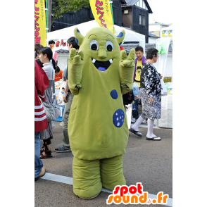 Mascotte de monstre vert, mascotte D'Helsinki en Finlande - MASFR25091 - Mascottes Yuru-Chara Japonaises