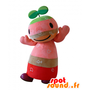 Mascot Tambaryu No Chi Tan, fargerike reddiker Hyogo - MASFR25099 - Yuru-Chara japanske Mascots