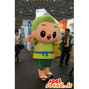 Mascot Miya Kinjiro, barn med en oppsamlingspose - MASFR25145 - Yuru-Chara japanske Mascots