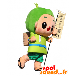 Miya Kinjiro mascot, children with a harvest bag - MASFR25145 - Yuru-Chara Japanese mascots