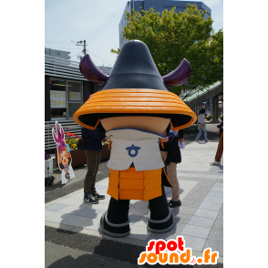 Mascot samurai boy in traditional dress - MASFR25155 - Yuru-Chara Japanese mascots