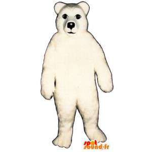 Mascot realistic polar bear - MASFR006735 - Bear mascot