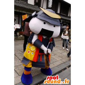 Mascot Musubimaru, guerreiro com capacete e armadura - MASFR25181 - Yuru-Chara Mascotes japoneses