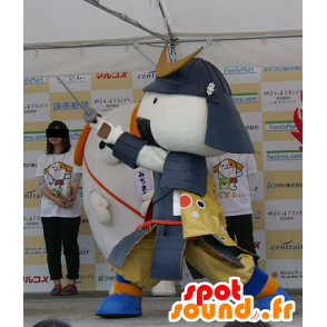 Musubimaru mascot, warrior with helmet and armor - MASFR25181 - Yuru-Chara Japanese mascots