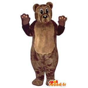 Mascot teddybeer, bruin - MASFR006741 - Bear Mascot