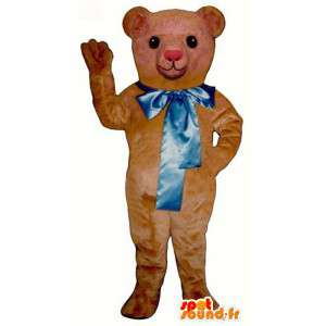 Brown mascota del oso de peluche - todos los tamaños - MASFR006742 - Oso mascota