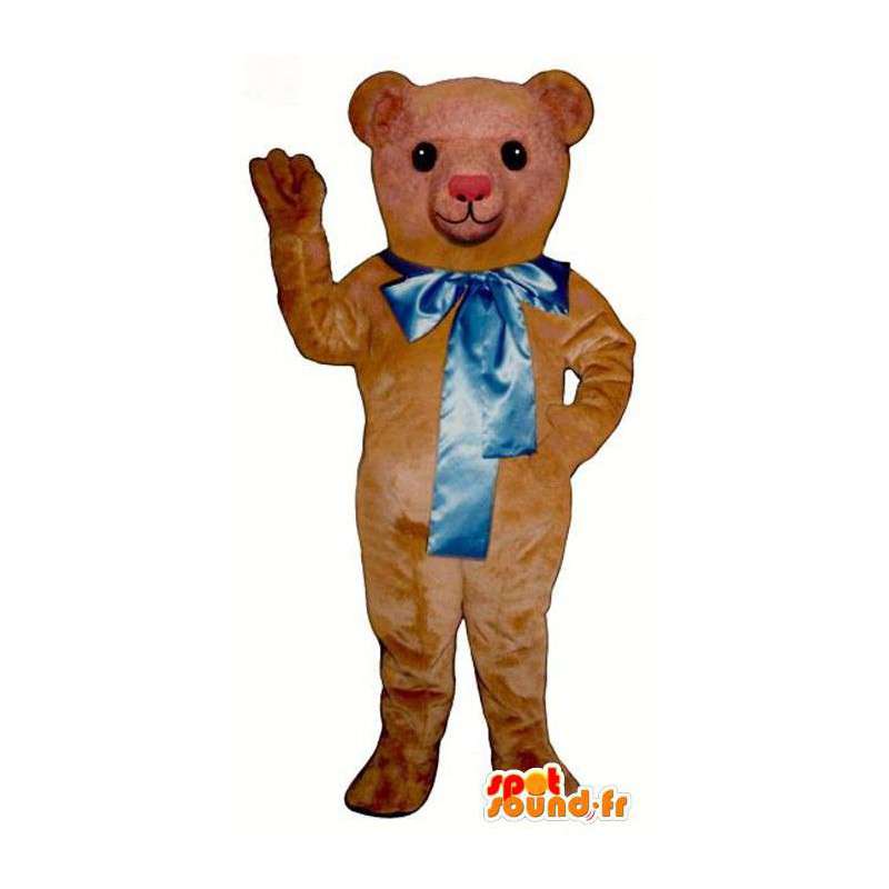 Mascote do urso do urso marrom - todos os tamanhos - MASFR006742 - mascote do urso