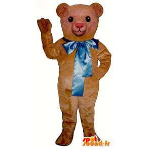 Brown mascota del oso de peluche - todos los tamaños - MASFR006742 - Oso mascota
