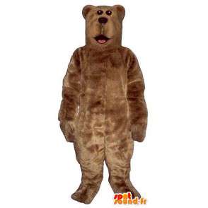 Brown bear mascot giant size - MASFR006744 - Bear mascot