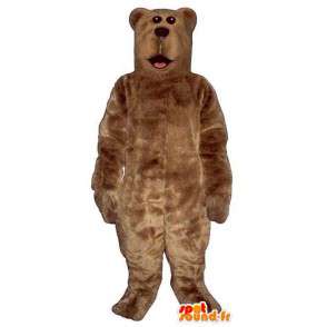 巨大なサイズの茶色のクマのマスコット-MASFR006744-クマのマスコット