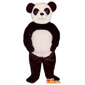 Zwart-witte panda mascotte. Panda Suit - MASFR006746 - Mascot panda's