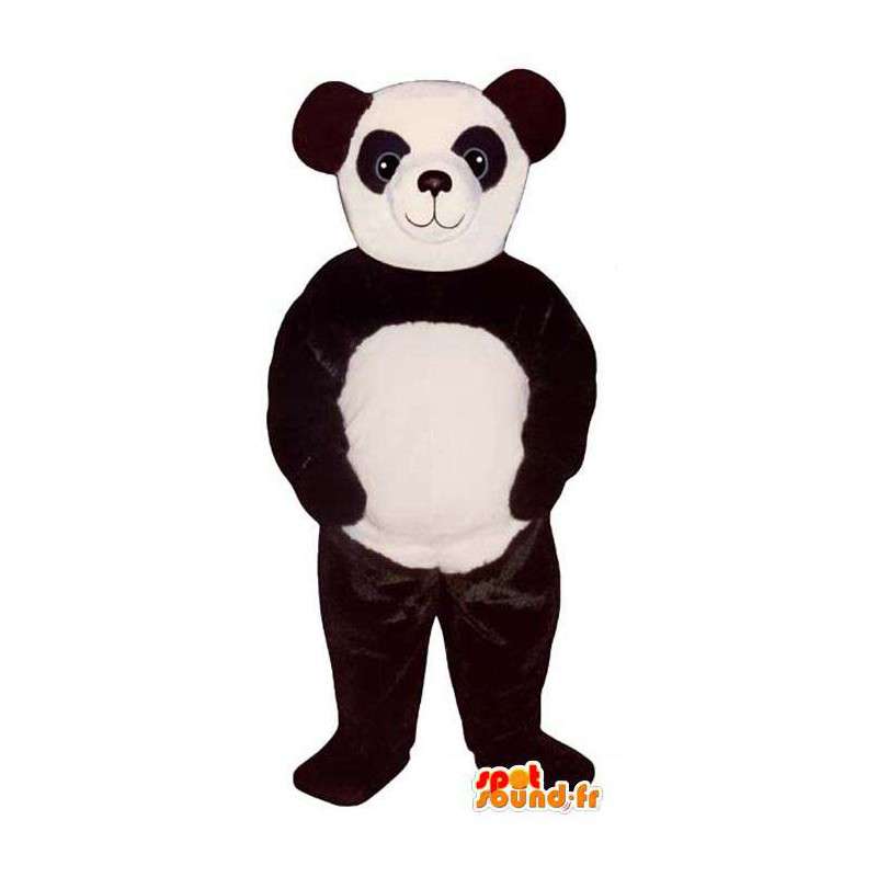 Black and white panda maskotka. panda kostium - MASFR006746 - pandy Mascot