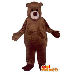 Orso bruno mascotte. Costume orso bruno - MASFR006747 - Mascotte orso
