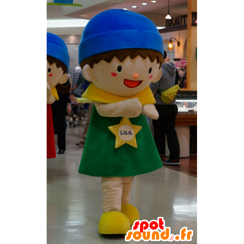 Mascotte Noddy, muchacho colorido y sonriente - MASFR25240 - Yuru-Chara mascotas japonesas