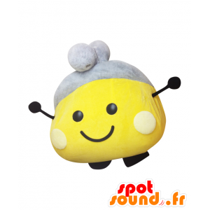 Mascot Chobin-kun, gul og grå mann, smiler bee - MASFR25281 - Yuru-Chara japanske Mascots