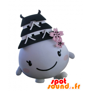 Mascot Shiromaru Hime, egg, gigantisk hvit perle - MASFR25296 - Yuru-Chara japanske Mascots