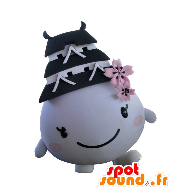 Mascot Shiromaru Hime, egg, giant white pearl - MASFR25296 - Yuru-Chara Japanese mascots