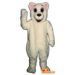 Mascota del oso polar. Traje de Teddy - MASFR006758 - Oso mascota