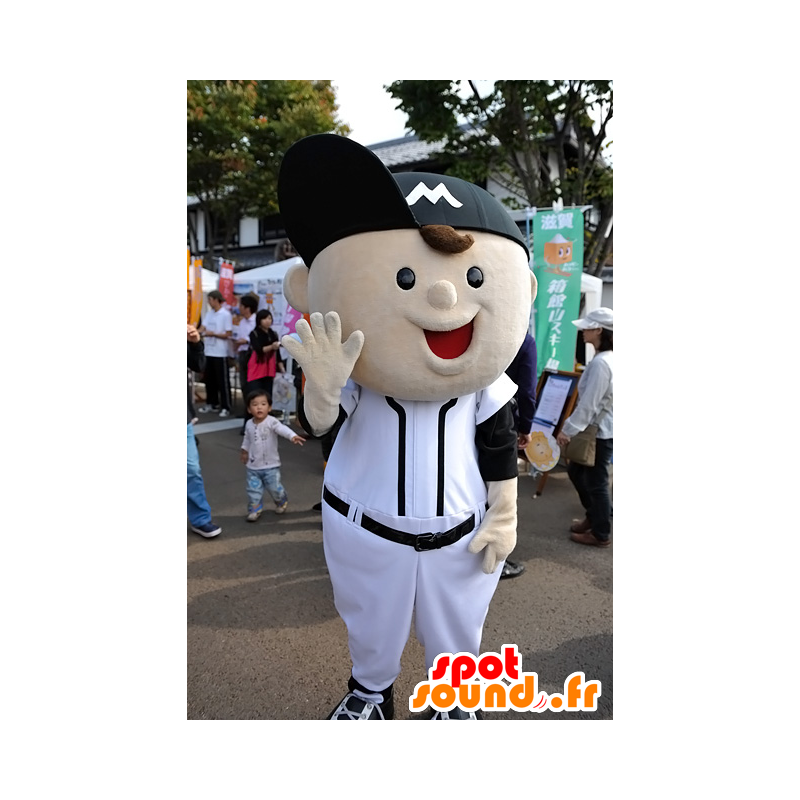 Boy Mascot veldig morsomt, baseball antrekk - MASFR25304 - Yuru-Chara japanske Mascots