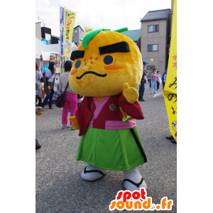 Mascot Takino-Michi, orange, clementine, held in Asia - MASFR25313 - Yuru-Chara Japanese mascots