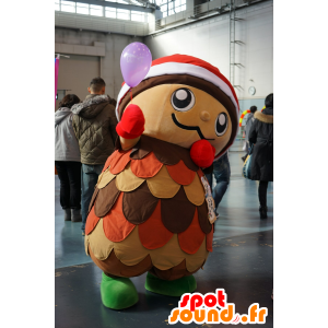 Bokkurin mascot, apple tricolor giant pine - MASFR25318 - Yuru-Chara Japanese mascots