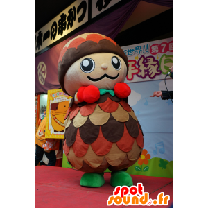 Maskotka Bokkurin, jabłko tricolor gigant sosna - MASFR25318 - Yuru-Chara japońskie Maskotki