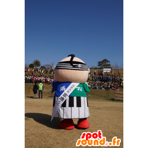 Mascot mies, muusikko, piano näppäimistö - MASFR25320 - Mascottes Yuru-Chara Japonaises