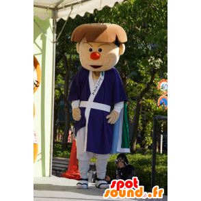 Man mascot of Japan, with a fungus on the head - MASFR25339 - Yuru-Chara Japanese mascots