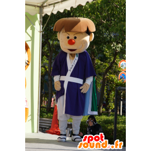 Mannen maskot av japansk med en sopp på hodet - MASFR25339 - Yuru-Chara japanske Mascots