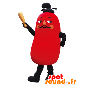 Shotoku Mentaiko mascot, vegetable, chili, with a hat - MASFR25360 - Yuru-Chara Japanese mascots