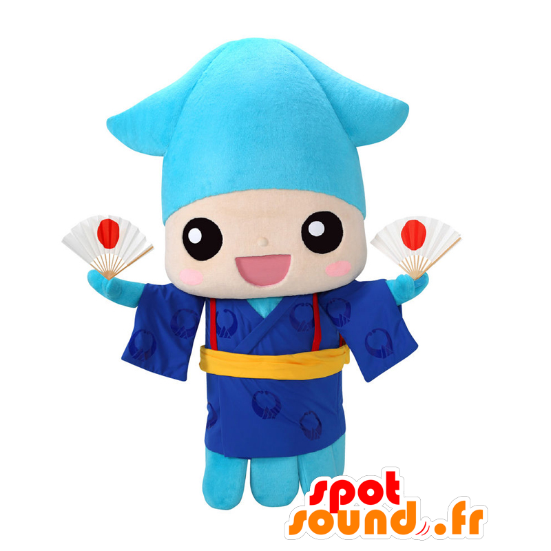 Mascot Kirarin, caráter japonesa no vestido tradicional - MASFR25368 - Yuru-Chara Mascotes japoneses