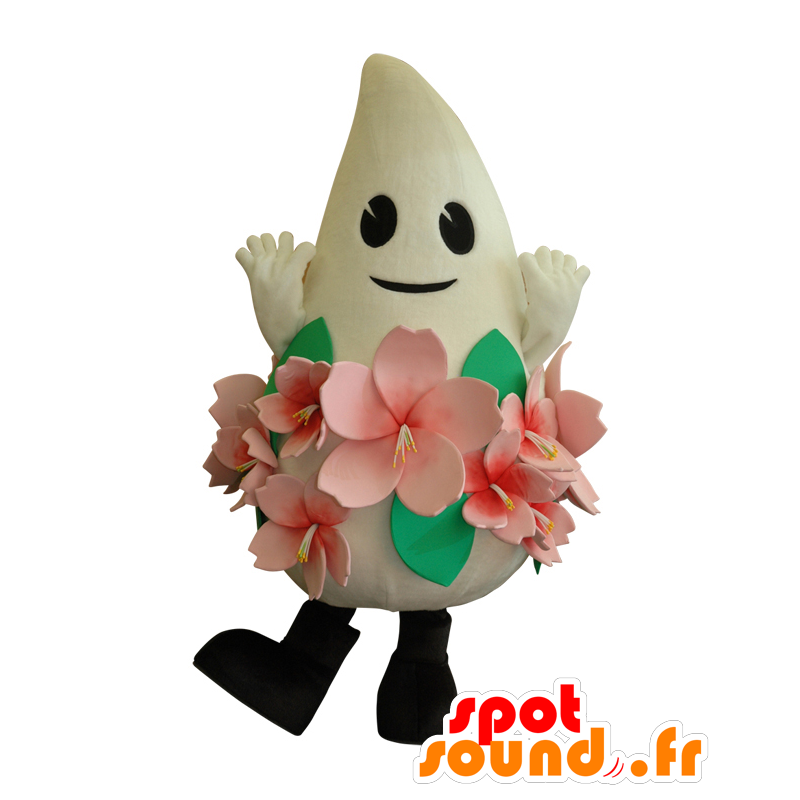 Mascot Ina-Chan white man, teardrop - MASFR25375 - Yuru-Chara Japanese mascots