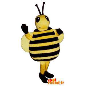 Mascot abeja grande de color amarillo y negro - MASFR006771 - Abeja de mascotas