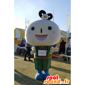 Schattige mascotte karakter en lachend - MASFR25402 - Yuru-Chara Japanse Mascottes