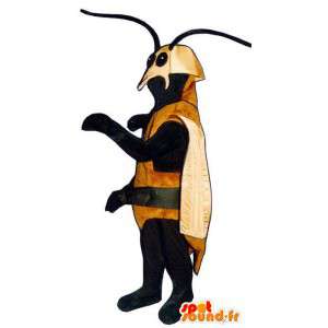 Brun bille maskot. Insekt kostume - Spotsound maskot kostume