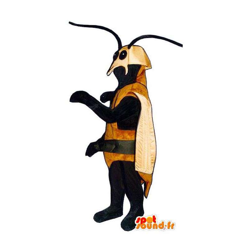 Brun bille maskot. Insekt kostume - Spotsound maskot kostume