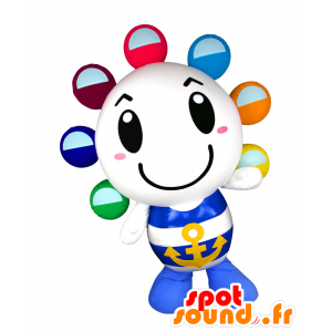 Mascot Seaton-kun, mann med fargede baller - MASFR25412 - Yuru-Chara japanske Mascots