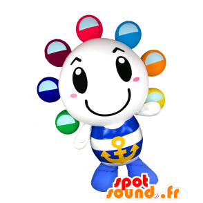 Mascot Seaton-Kun, homem com bolas coloridas - MASFR25412 - Yuru-Chara Mascotes japoneses