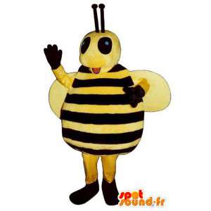 Funny mascot big bee - MASFR006778 - Mascots bee