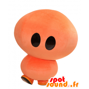 Mascot Hokkun, grote oranje man, all round en schattig - MASFR25423 - Yuru-Chara Japanse Mascottes