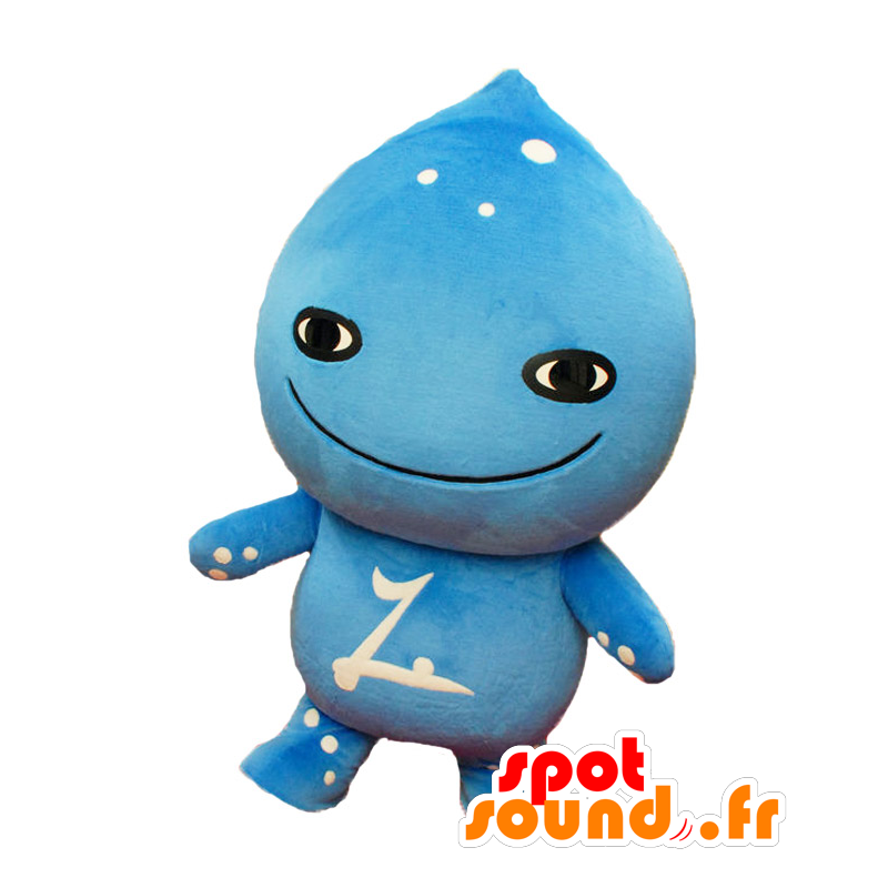 Mascot Misato No. Mizumo, blauw man, drop - MASFR25438 - Yuru-Chara Japanse Mascottes